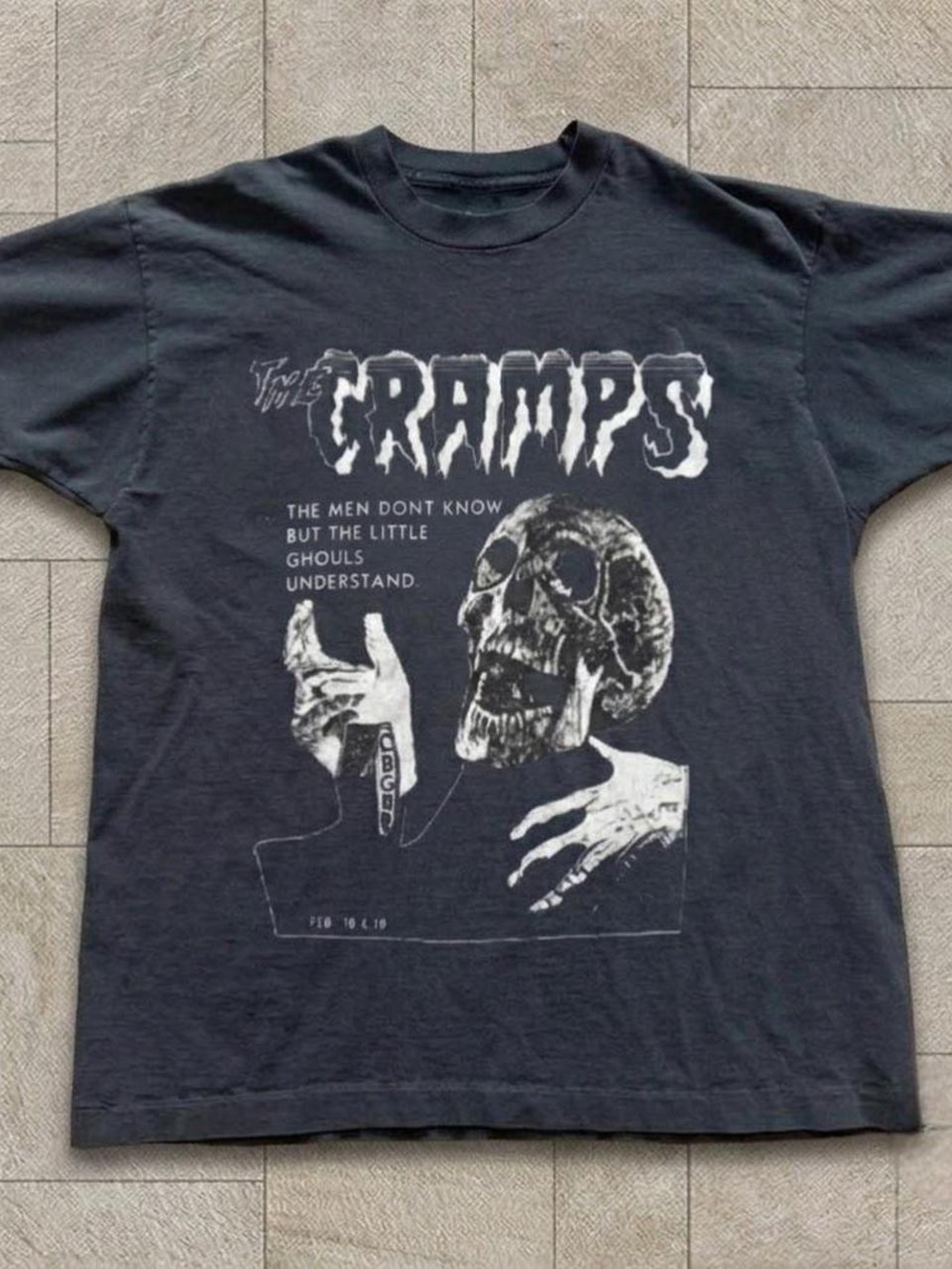 Gildan Black The Cramps Graphic Tee
